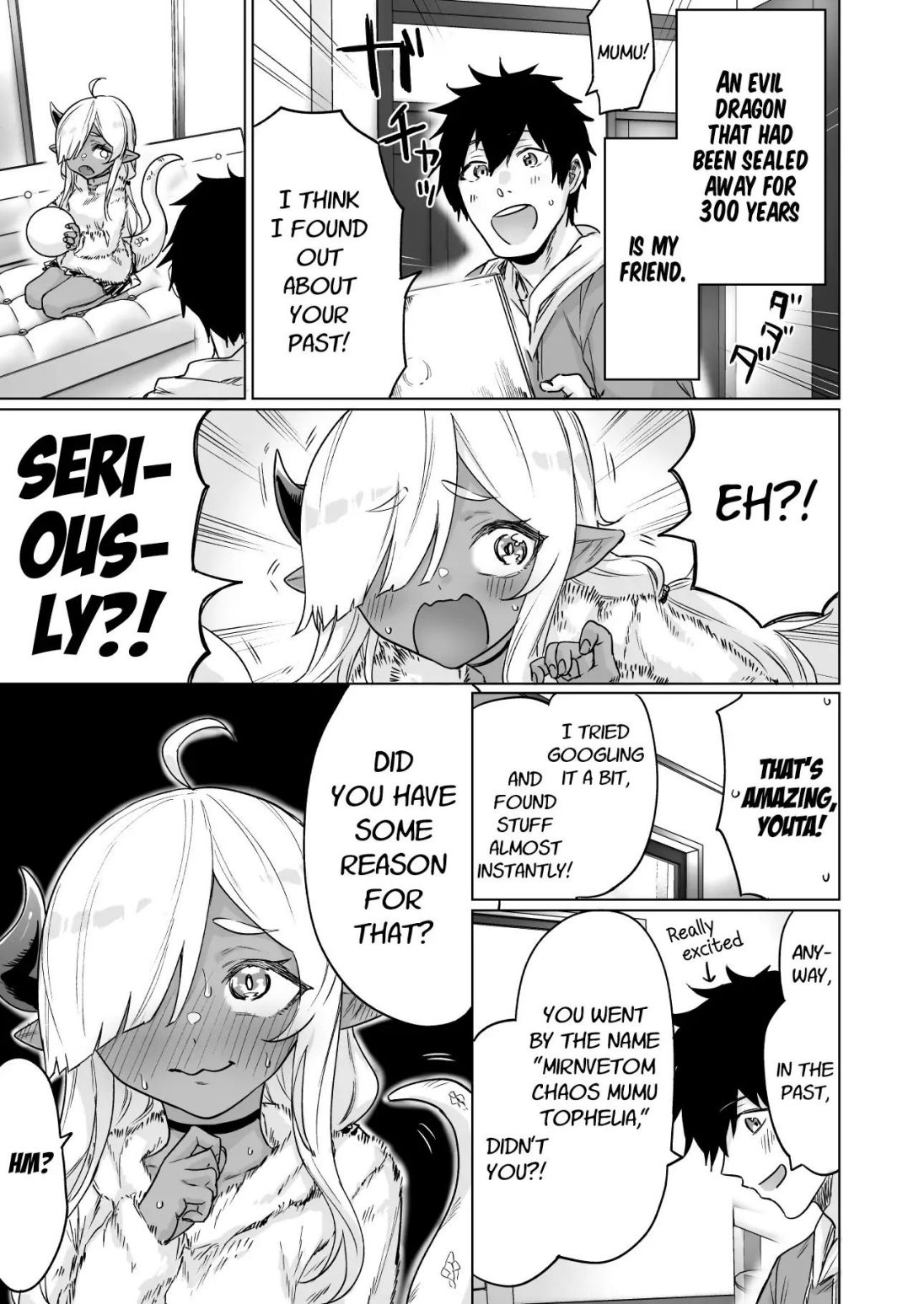 An Evil Dragon That Was Sealed Away For 300 Years Became My Friend Chapter 8 1